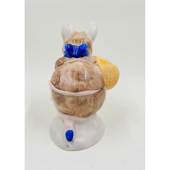 Beatrix Potter Apply Dapply Beswick Porcelain Mouse Basket Treats - Picture 3 of 7